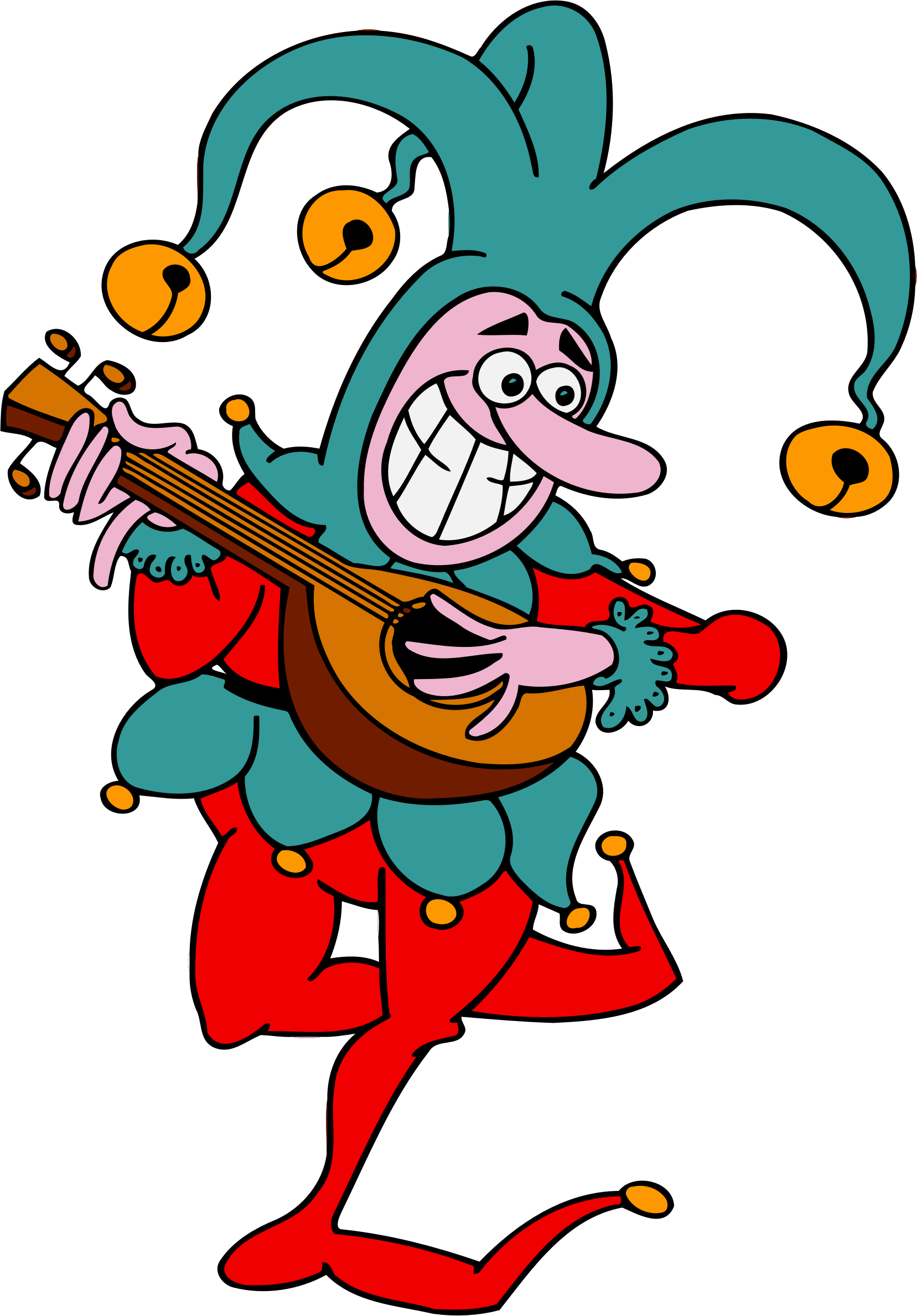 Clipart Jester (1657x2378)