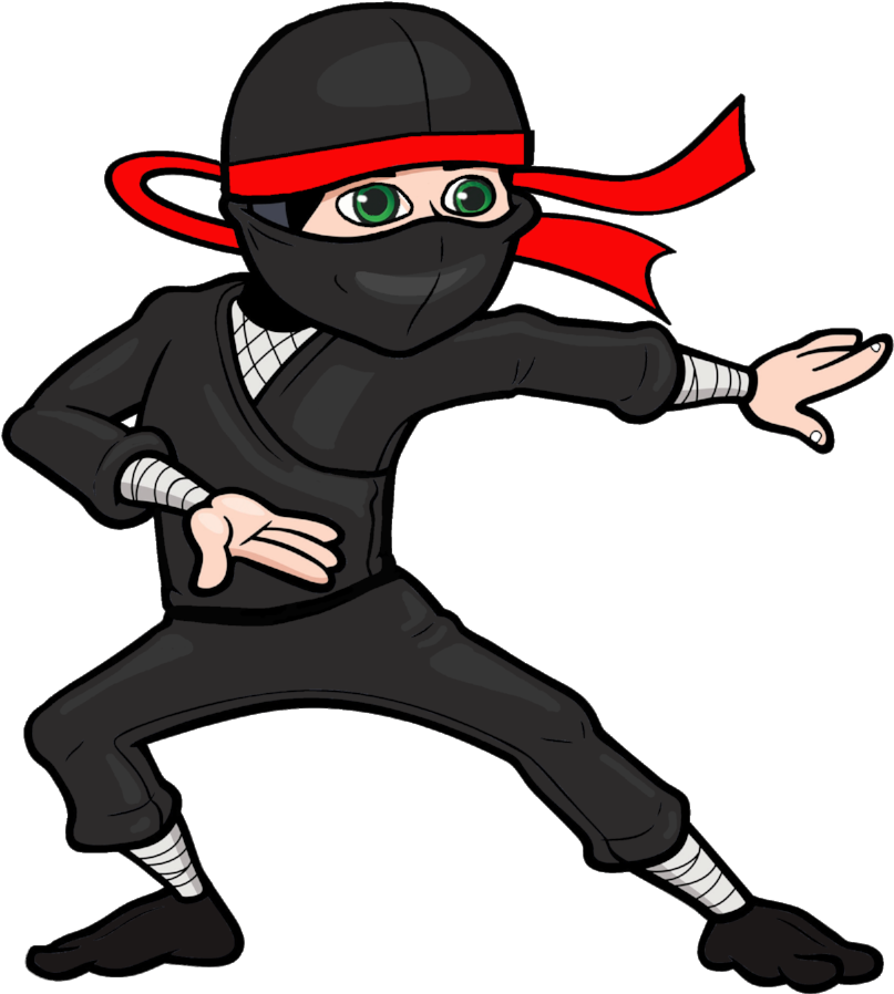 Ninja - Portable Network Graphics (1000x1000)