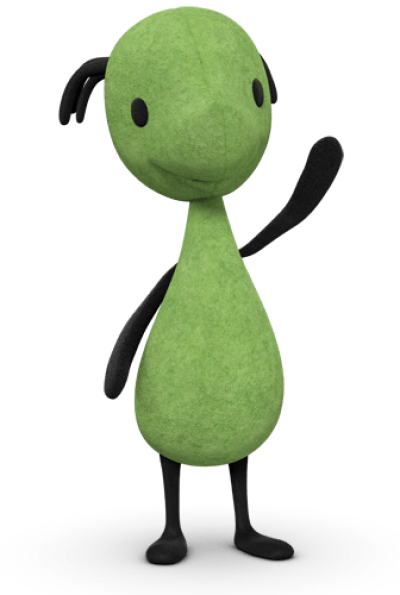 Bing Bunny Padget Waving - Padget Bing (400x595)