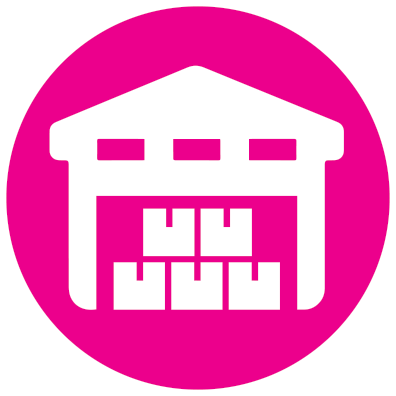 Storage Movers - Warehouse Icon Yellow (396x396)