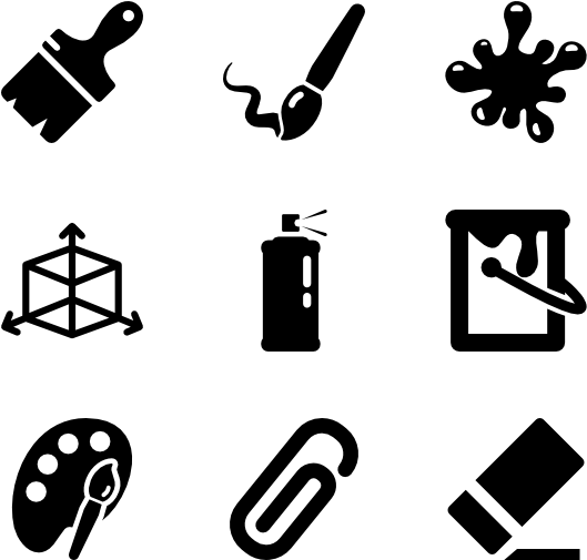 Drawing - Art Vector Icon (600x564)
