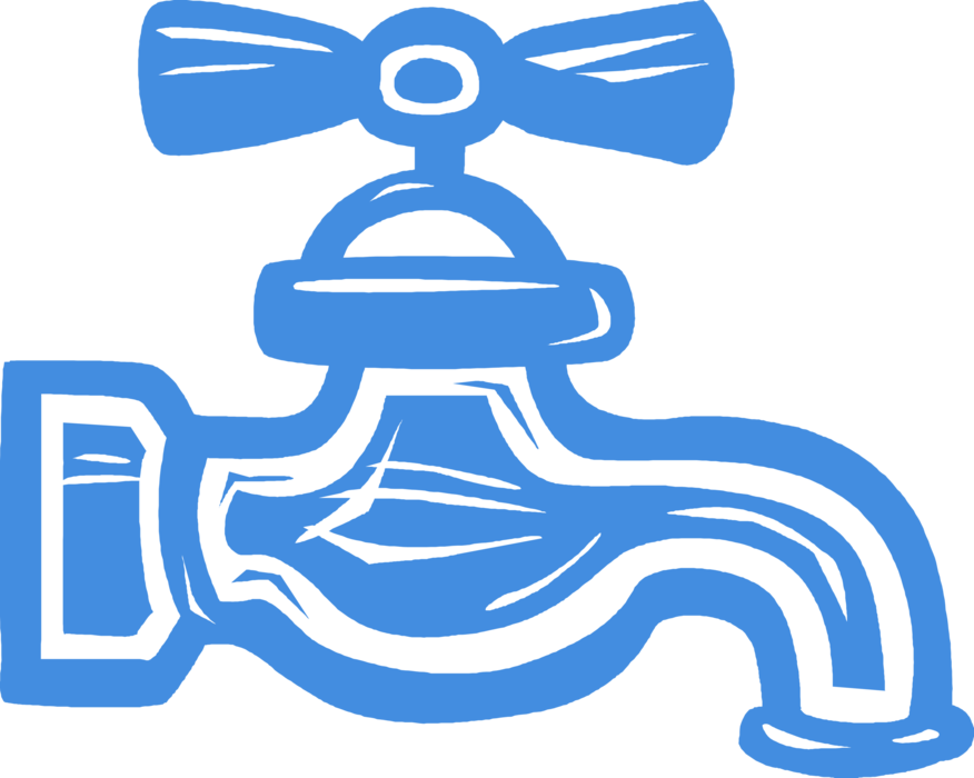 Tap Sink Vector Image - Tap (876x700)