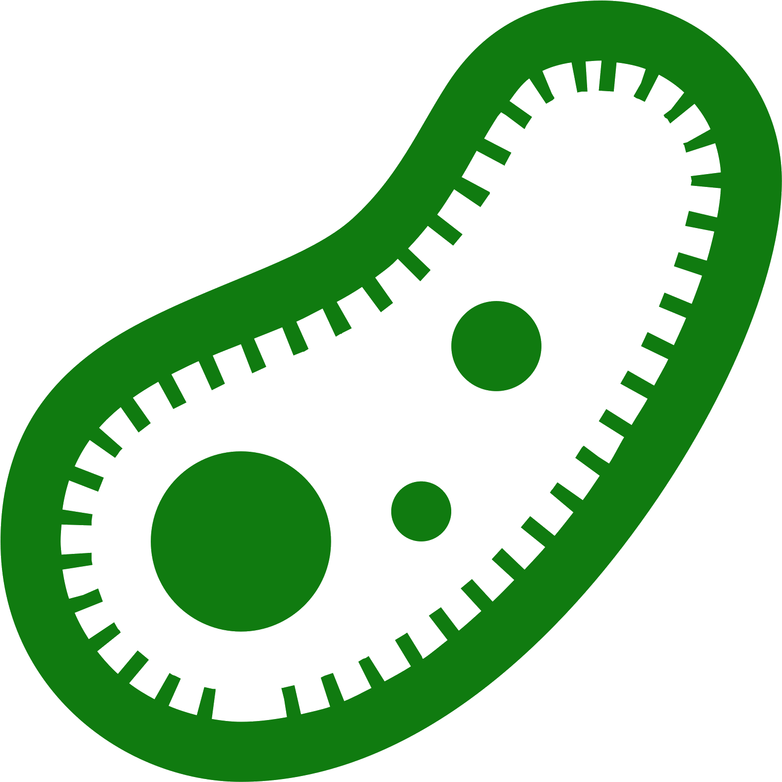 Vector Bacteria Flat - Png Icone Bacterie (1600x1600)
