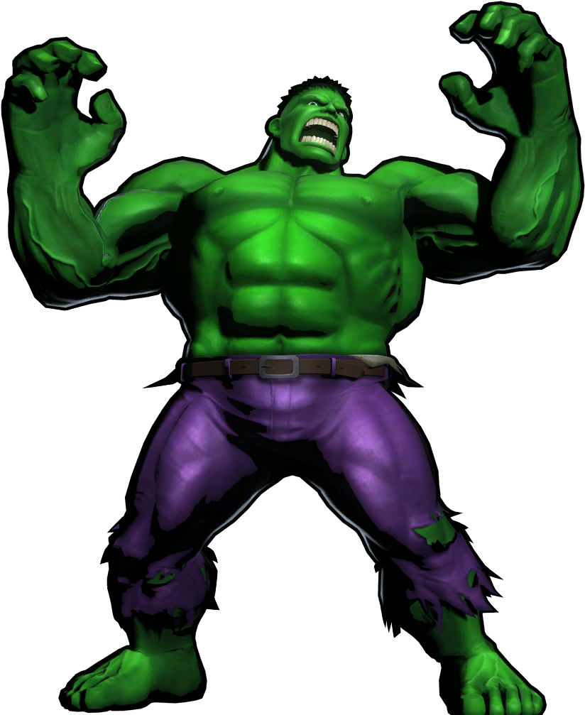 Potental Opponents - Hulk Green And Purple (1024x1024)