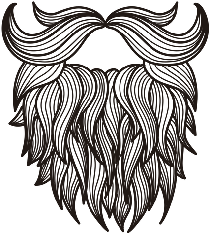 Drawing Beard Reference - Beard And Mustache Drawing (512x512)