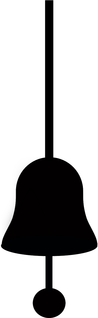 Vector - Hanging Bell Vector (640x1280)