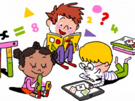 Kids Math Clipart (450x337)