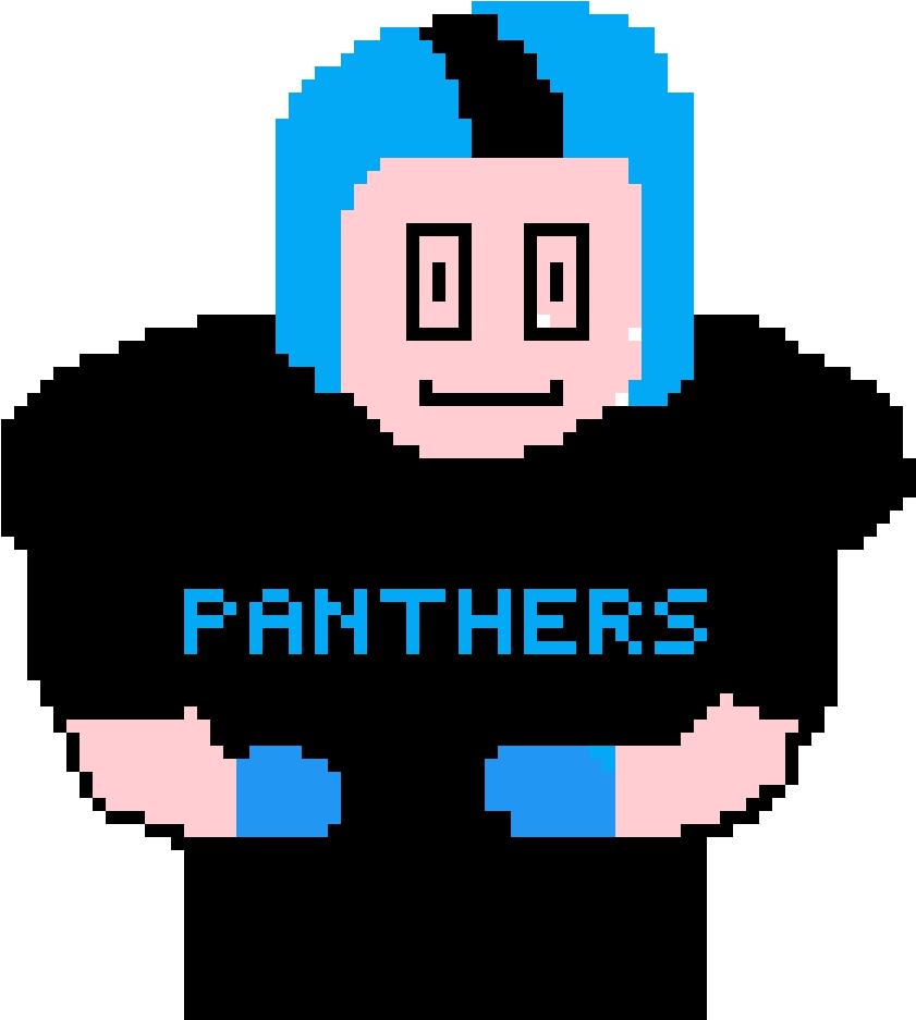 Panthers Pixel - Panthers Pixel (1200x1200)