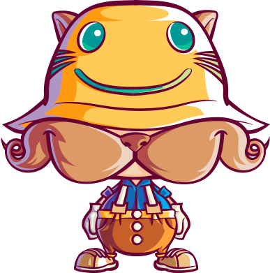 Vector Smart Object - Meow (387x391)