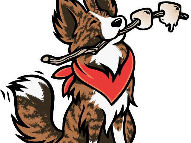 Hiking Clipart Camp Activity - Dog (640x480)