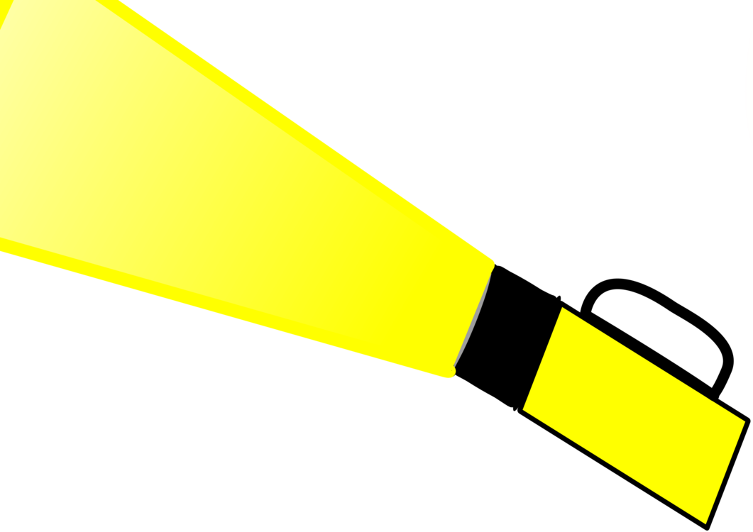 Flashlight Torch Computer Icons Stage Lighting - Light Source Clip Art (1061x750)