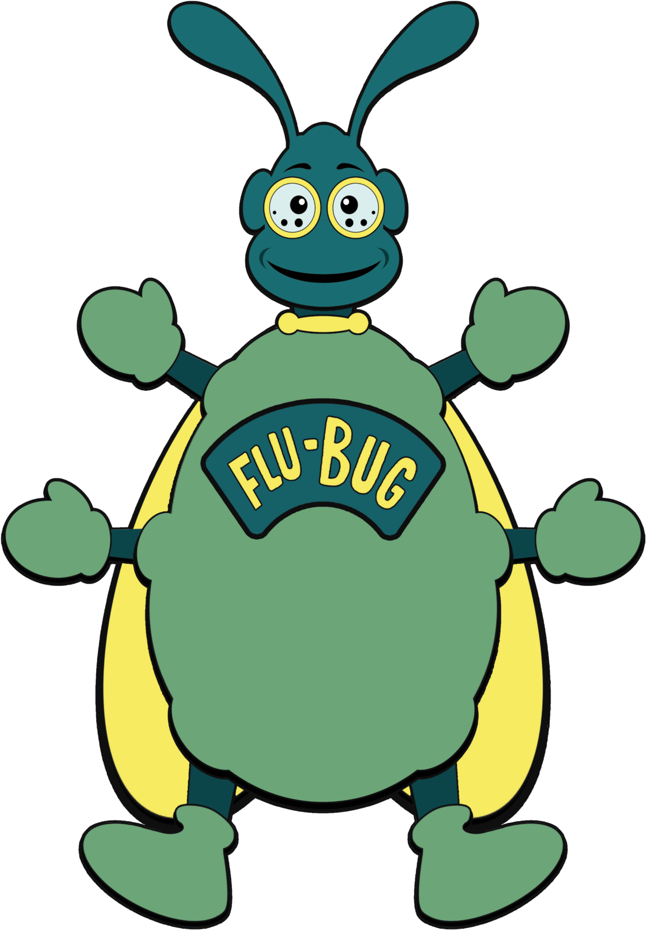 Help The - Flu Bug (2491x3524)