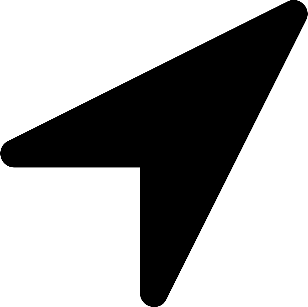 Location Arrow Comments - Font Awesome Location Arrow (982x980)