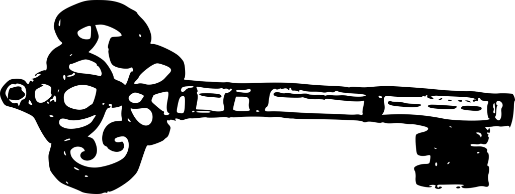 Skeleton Keys Png File Vector Free Library - Skeleton Key Drawing (1024x387)