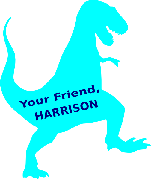 T Rex Roar Silhouette (504x599)