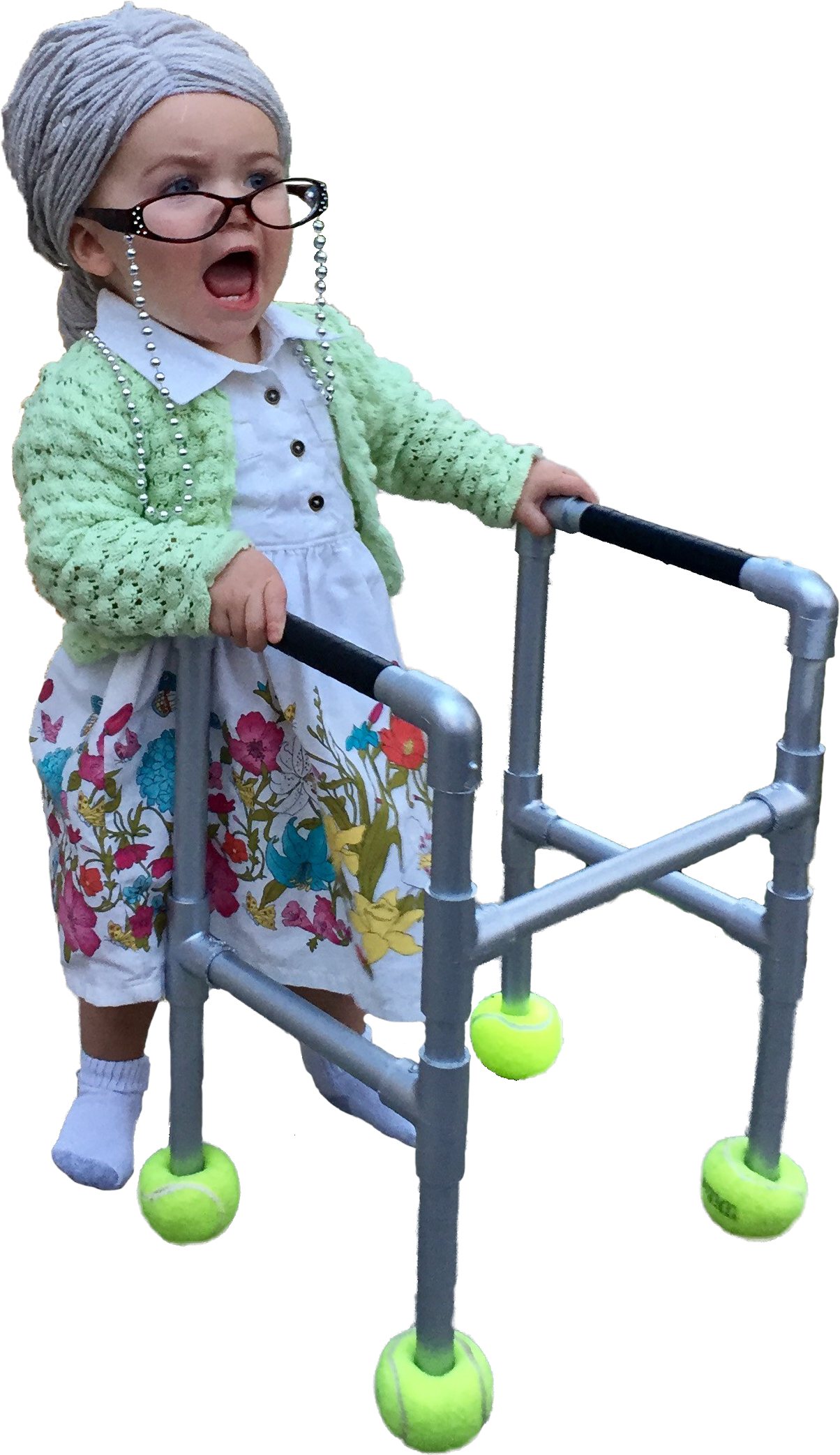 Old Lady With A Walker - Old Lady Walker (1515x2322)