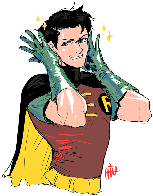 Image - Dick Grayson Pretty (500x650)