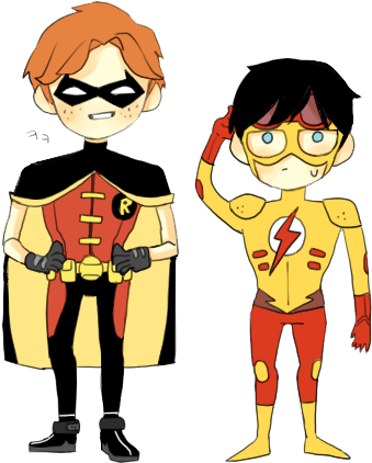 Dick Grayson - Cartoon (384x450)