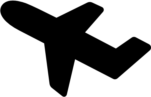 Aeroplane Taking Off Vector - Flat Icon Old Airplane (512x512)