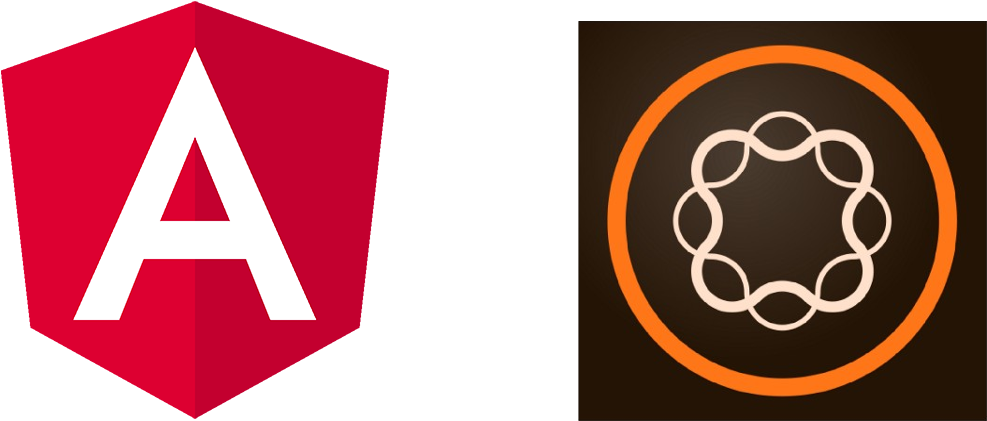 Clip Download Angular Inside - Angular 2 Logo Png (1200x700)