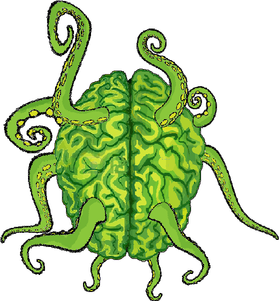 Tentacle Token Png - D&d Elder Brain Token (600x600)