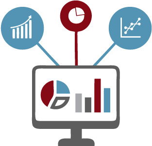Risk Data Reporting - Data Aggregation Icon (336x358)
