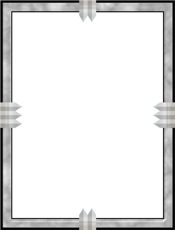 Medium Image - Metal Clipart Border (618x800)