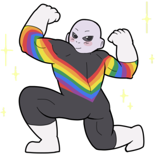 Pride Troopers Yknow - Illustration (400x354)