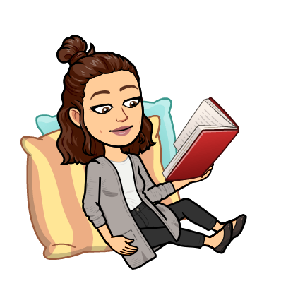 Facilitated Literature - Reading Bitmoji (398x398)