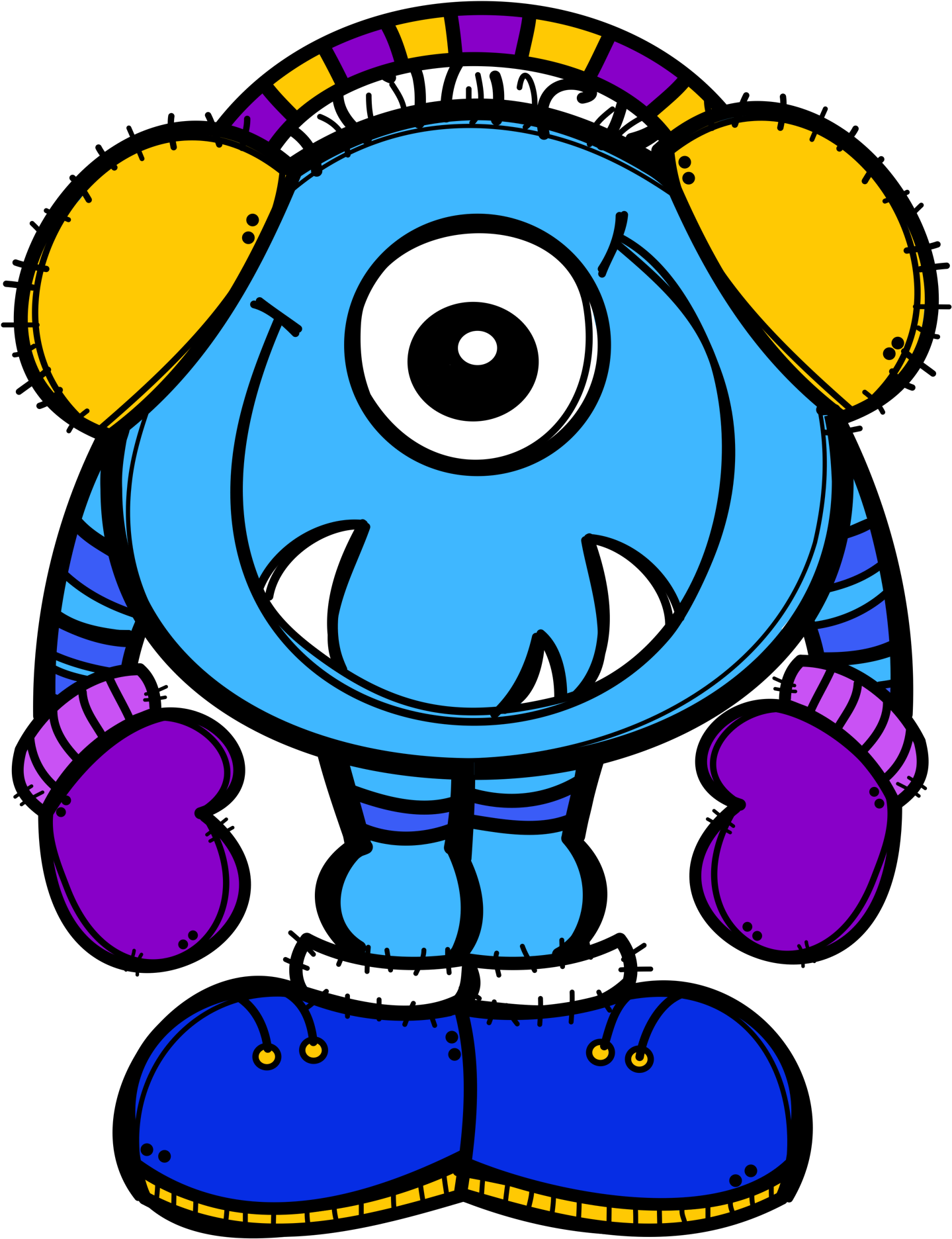 Scrapbook - Melonheadz Monster (1536x2048)