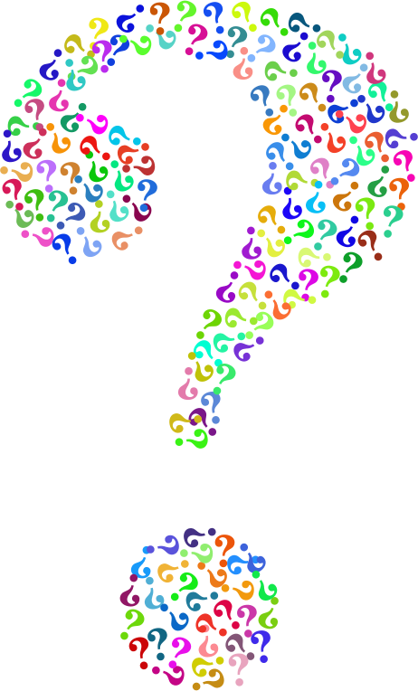 Vark-learn - Question Marks With No Background (462x764)