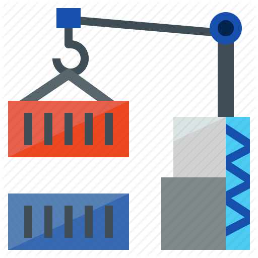 Vector Logistics Port Clipart Transparent Library - Library (512x512)