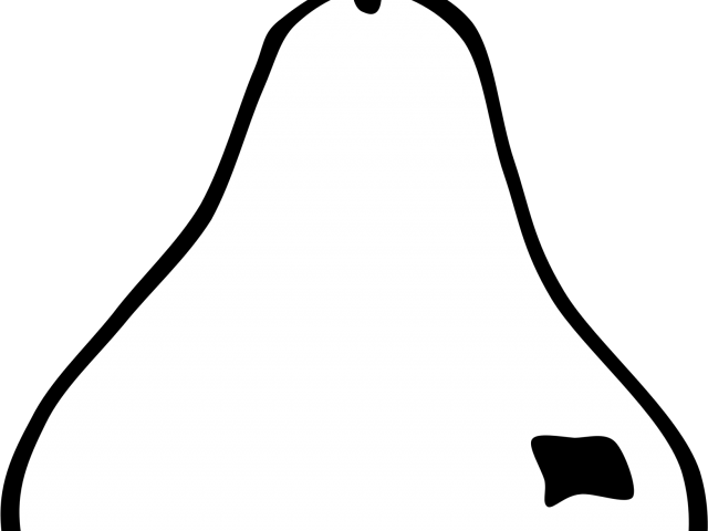 Pear Clipart Sketch - Erlenmeyer Flask (640x480)