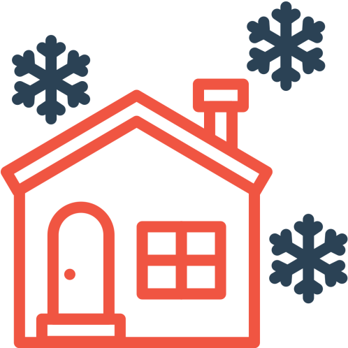Winter House Icon (512x512)