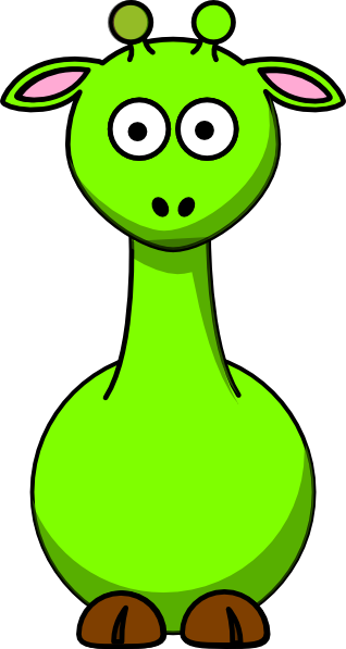 Cartoon Giraffe (318x597)