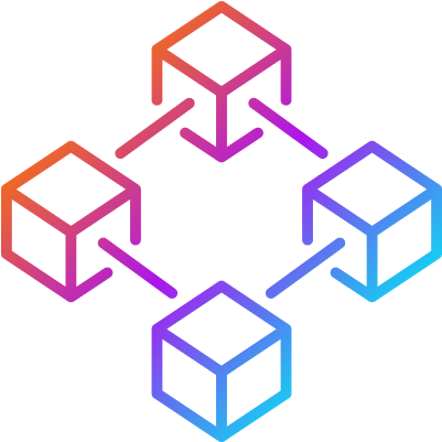 Blockchain Development - Clip Art Block Chain (400x442)