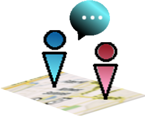 Mobile Phone Tracker And Chat - Map (512x512)
