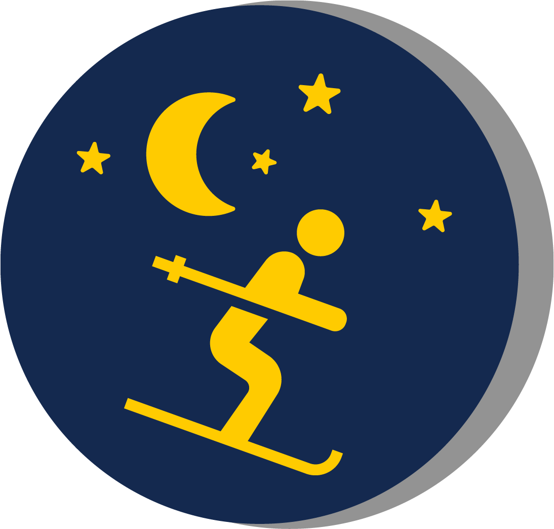 Night Skiing - Arc - Circle (1094x1044)