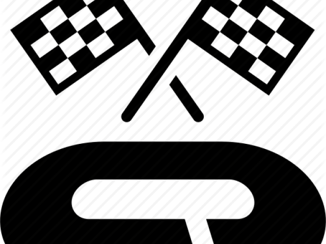 Finish Line Clipart Checkered - Embroidered Patch (640x480)