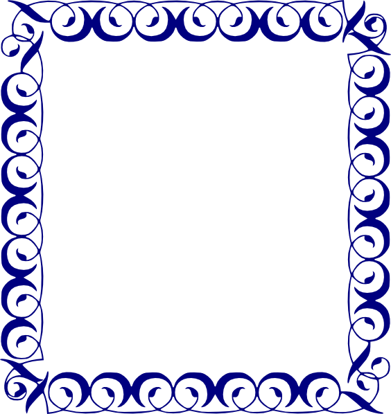 Border Clip Art (564x598)
