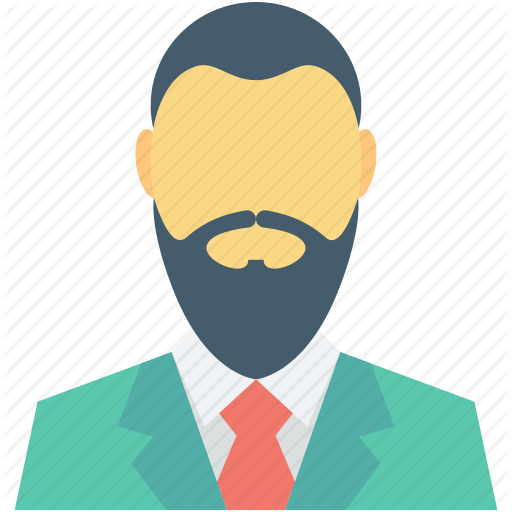 Vector Free Beard Clipart Islamic - Muslim Businessman Png (512x512)