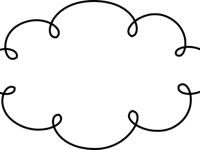 Clouds Clipart Doodle - Cloud Doodle Png (640x480)