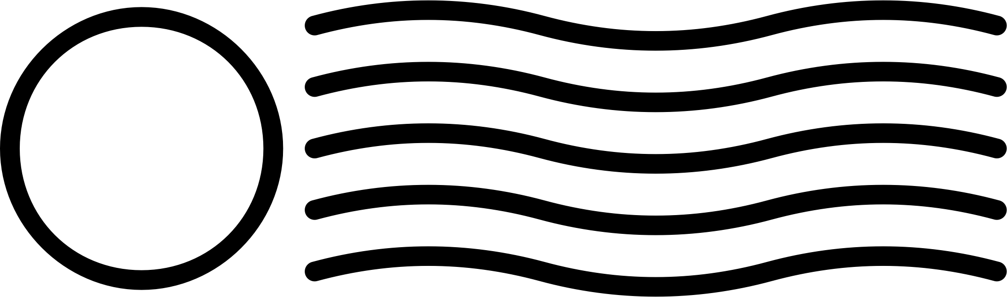 Clipart - Postmark - Inishmore (2039x602)