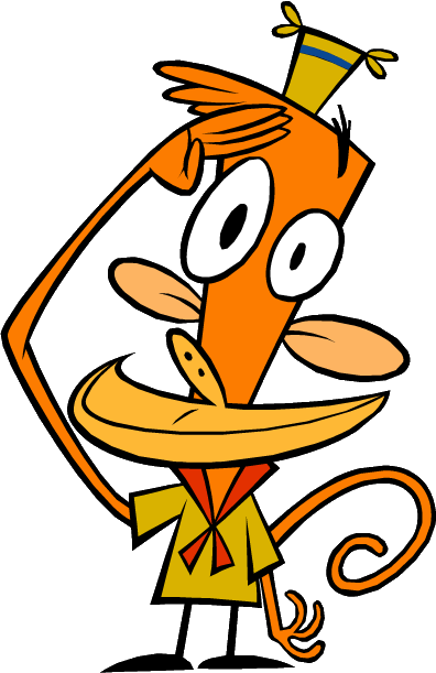 Camp - Monkey From Cartoon Network (396x611)