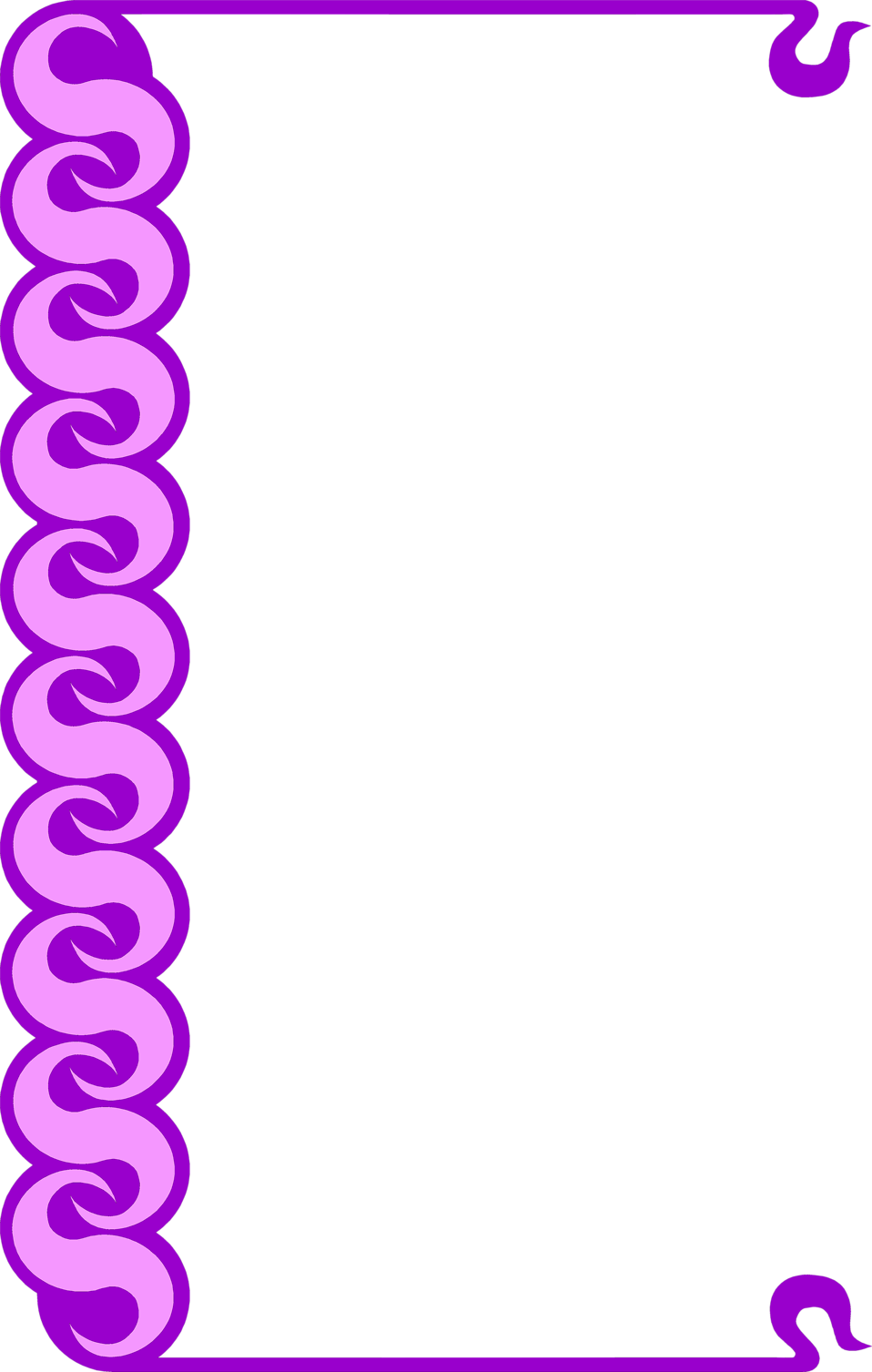 Clipart Borders And Frames - Borders And Frames Clip Art (958x1507)