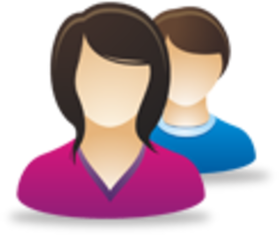 Edit User Cliparts - Female Icon (600x600)