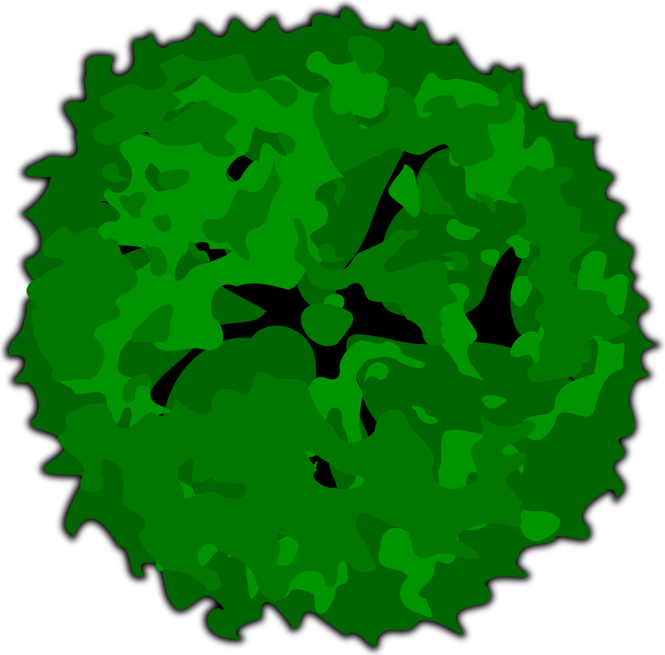 Tree Clip Art Microsoft - Tree Clipart Top View (2400x2400)