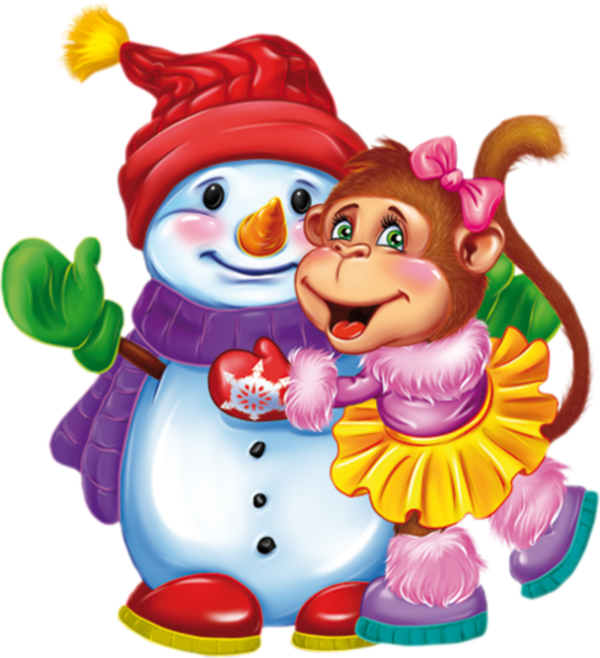 011 - Snowman (600x658)