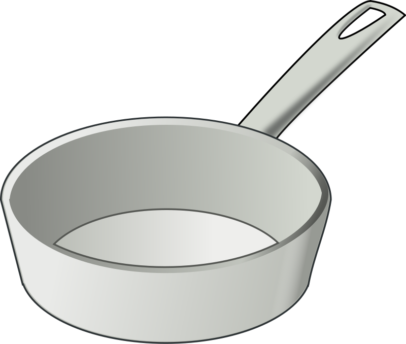 Pan - Skillet Clipart (800x678)