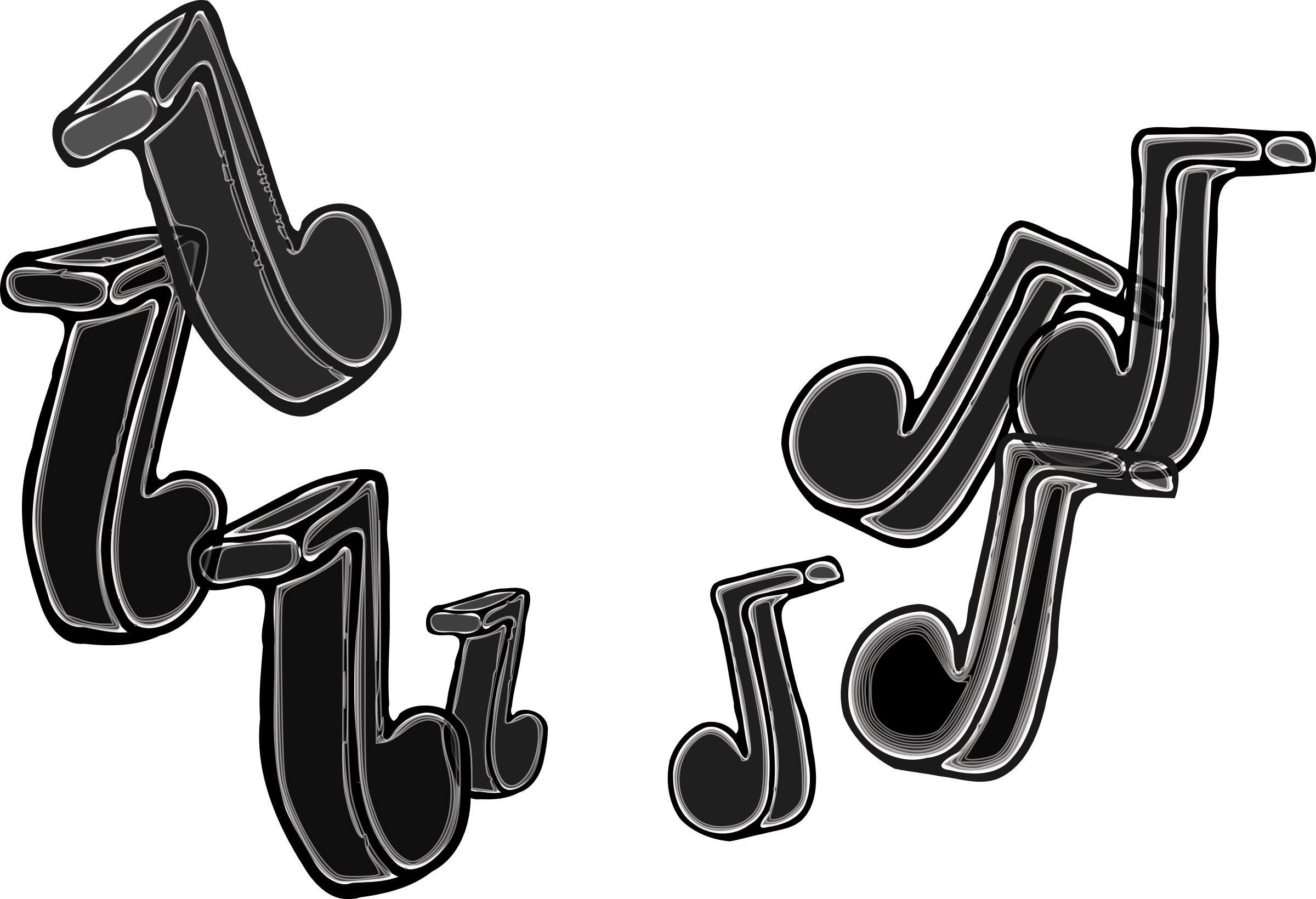 Openclipart - Org - Music (2400x1640)